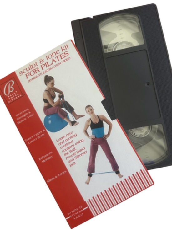 Bally Total Fitness Other - 5/$5 Sculpt & Tone Kit for Pilates Workout VHS Tape